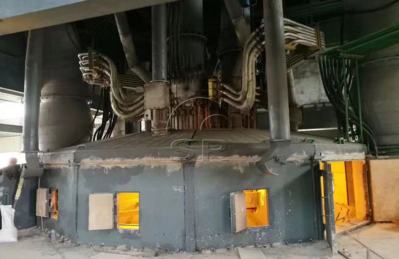 25.5MVA鎳鐵礦熱爐